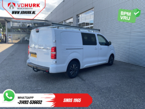 Peugeot Expert Bestelbus 2.0 HDi 180 pk Aut. DC Dubbel cabine LED/ Imperiaal/ Stuurverw./ Carplay/ Navi/ Camera/ Climate/ Afn.Trekhaak/ PDC/ LMV/ Cruise
