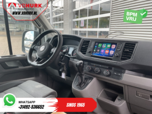 Volkswagen Crafter Transporter 35 2.0 TDI 140 PS DSG Automatik L3H2 Verstellbarer Sitz/ Alarmanlage III/ CarPlay/ Navi/ Kamera/ Parksensoren/ Tempomat/ Anhängerkupplung/ Klimaanlage