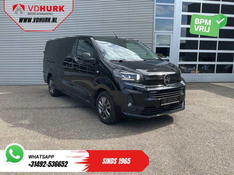 Citroën Jumpy Фургон 2.0 HDI 180 к.с. Автомат L3 LED / Обігрів салону / Безключовий доступ / Підігрів сидінь / Підігрів керма / Carplay / Клімат-контроль / Камера / Система паркування PDC / Круїз-контроль / Фаркоп / LMV