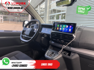 Citroën Jumpy Furgon 2.0 HDI 180 pk, automatyczna skrzynia biegów, wersja L3, oświetlenie LED, ogrzewanie postojowe, system bezkluczykowy, podgrzewane fotele, podgrzewana kierownica, CarPlay, klimatyzacja, kamera, czujniki parkowania, tempomat, hak holowniczy, LMV