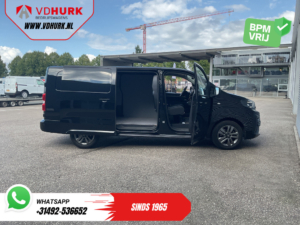 Citroën Jumpy Furgon 2.0 HDI 180 pk, automatyczna skrzynia biegów, wersja L3, oświetlenie LED, ogrzewanie postojowe, system bezkluczykowy, podgrzewane fotele, podgrzewana kierownica, CarPlay, klimatyzacja, kamera, czujniki parkowania, tempomat, hak holowniczy, LMV
