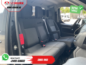 Citroën Jumpy Furgon 2.0 HDI 180 pk, automatyczna skrzynia biegów, wersja L3, oświetlenie LED, ogrzewanie postojowe, system bezkluczykowy, podgrzewane fotele, podgrzewana kierownica, CarPlay, klimatyzacja, kamera, czujniki parkowania, tempomat, hak holowniczy, LMV