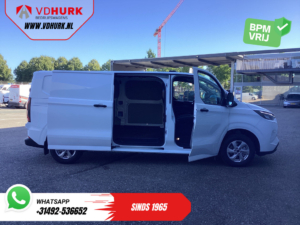 Ford E-Transit Custom Фургон L2 Trend 71 кВт·год, 370 км за WLTP, гарантія до 7-2031, світлодіодне освітлення, автономний обігрівач, підігрів сидінь, CarPlay, клімат-контроль, камера, система паркування PDC, система LMV, круїз-контроль