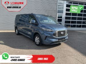 Ford Transit Custom Fourgon 2.0 TDCI Boîte auto L2 Limited LED / Régulateur de vitesse adaptatif / Chauffage des sièges / Chauffage du volant / CarPlay / Navigation / Climatisation / Caméra / Aide au stationnement / LMV