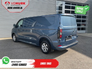 Ford Transit Custom Fourgon 2.0 TDCI Boîte auto L2 Limited LED / Régulateur de vitesse adaptatif / Chauffage des sièges / Chauffage du volant / CarPlay / Navigation / Climatisation / Caméra / Aide au stationnement / LMV