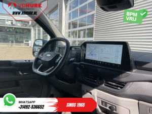 Ford Transit Custom Fourgon 2.0 TDCI Boîte auto L2 Limited LED / Régulateur de vitesse adaptatif / Chauffage des sièges / Chauffage du volant / CarPlay / Navigation / Climatisation / Caméra / Aide au stationnement / LMV