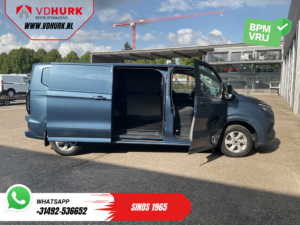 Ford Transit Custom Fourgon 2.0 TDCI Boîte auto L2 Limited LED / Régulateur de vitesse adaptatif / Chauffage des sièges / Chauffage du volant / CarPlay / Navigation / Climatisation / Caméra / Aide au stationnement / LMV