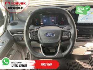 Ford Transit Custom Fourgon 2.0 TDCI Boîte auto L2 Limited LED / Régulateur de vitesse adaptatif / Chauffage des sièges / Chauffage du volant / CarPlay / Navigation / Climatisation / Caméra / Aide au stationnement / LMV