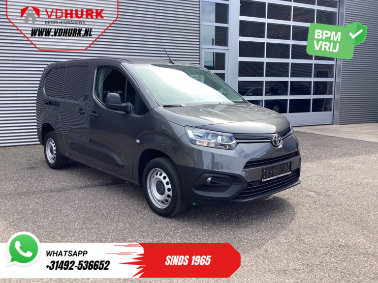 Toyota PROACE CITY Bestelbus 1.5 130 pk Aut. L2 3Pers./ Carplay/ PDC/ Cruise/ Airco/ DAB