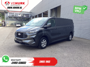 Ford Transit Custom Fourgon 2.0 TDCI 170 ch Boîte auto L2 Limited LED / Régulateur de vitesse adaptatif / Chauffage des sièges / Chauffage du volant / CarPlay / Navigation / Climatisation / Caméra / Aide au stationnement / Jantes en alliage