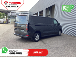 Ford Transit Custom Fourgon 2.0 TDCI 170 ch Boîte auto L2 Limited LED / Régulateur de vitesse adaptatif / Chauffage des sièges / Chauffage du volant / CarPlay / Navigation / Climatisation / Caméra / Aide au stationnement / Jantes en alliage