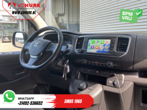 Toyota ProAce Worker – samochód dostawczy 2.0 180 KM, automatyczna skrzynia biegów, wersja L3, podgrzewane fotele, CarPlay, nawigacja, czujniki parkowania, tempomat, klimatyzacja