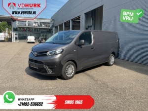 Toyota ProAce Worker – samochód dostawczy 2.0 180 KM, automatyczna skrzynia biegów, wersja L3, podgrzewane fotele, CarPlay, nawigacja, czujniki parkowania, tempomat, klimatyzacja