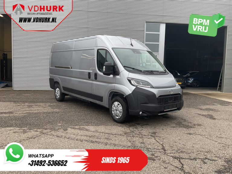 Toyota PROACE MAX ELECTRIC Furgon L3H2 110 kWh 378 km WLTP LED / 270 g. Drzwi / Szybka ładowarka / CarPlay / Nawigacja / Kamera / Klimatyzacja / PDC / Tempomat