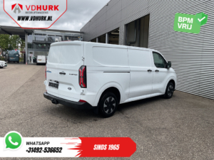 Ford E-Transit Custom Bestelbus 340 L2 Trend 71 kWh 380 km WLTP LED/ Standkachel/ Stoelverw./ Carplay/ Camera/ PDC/ Climate/ Cruise/ Trekhaak