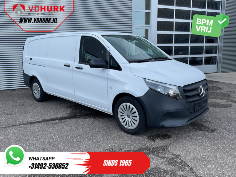 Mercedes-Benz Vito Bestelbus 116 CDI Aut. L3 Stoelverw./ 270Gr.deuren/ Navi/ Camera/ Cruise/ Airco
