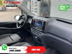 Furgoneta Mercedes-Benz Vito 116 CDI Automática L3, calefacción en los asientos, puertas de 270 grados, navegador, cámara, control de crucero y aire acondicionado