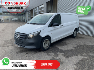Furgoneta Mercedes-Benz Vito 116 CDI Automática L3, calefacción en los asientos, puertas de 270 grados, navegador, cámara, control de crucero y aire acondicionado