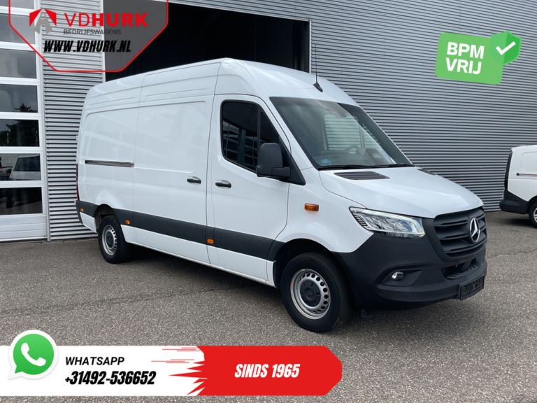 Mercedes-Benz Sprinter Bestelbus 317 CDI L2H2 Aut. LED/ 270Gr.Deuren/ Stoelverw./ Gev.Stoel/ Navi/ Airco/ Camera/ Cruise/ PDC