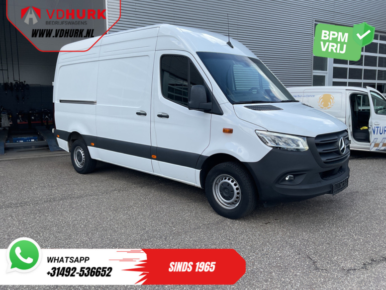 Mercedes-Benz Sprinter Bestelbus 317 CDI L2H2 Aut. LED/ 270Gr.Deuren/ Stoelverw./ Gev.Stoel/ Navi/ Airco/ Camera/ Cruise/ PDC
