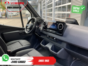 Furgoneta Mercedes-Benz Sprinter 317 CDI L2H2, cambio automático, luces LED, puertas de 270 grados, calefacción en los asientos, asiento calefactable, navegador, aire acondicionado, cámara, control de crucero y PDC