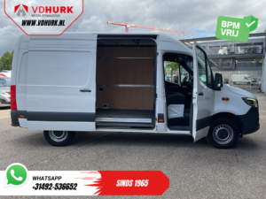 Furgoneta Mercedes-Benz Sprinter 317 CDI L2H2, cambio automático, luces LED, puertas de 270 grados, calefacción en los asientos, asiento calefactable, navegador, aire acondicionado, cámara, control de crucero y PDC