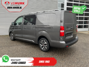 Fiat Scudo Furgoneta 2.0 MJ 180 CV, cambio automático, doble cabina, faros de xenón, 2 puertas correderas, CarPlay, acceso sin llave, navegador, climatizador, cámara, control de crucero, llantas de 17 pulgadas, PDC
