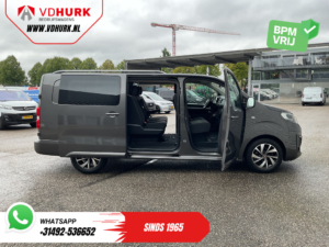 Fiat Scudo Furgoneta 2.0 MJ 180 CV, cambio automático, doble cabina, faros de xenón, 2 puertas correderas, CarPlay, acceso sin llave, navegador, climatizador, cámara, control de crucero, llantas de 17 pulgadas, PDC
