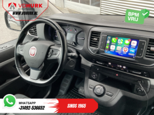 Fiat Scudo Furgoneta 2.0 MJ 180 CV, cambio automático, doble cabina, faros de xenón, 2 puertas correderas, CarPlay, acceso sin llave, navegador, climatizador, cámara, control de crucero, llantas de 17 pulgadas, PDC