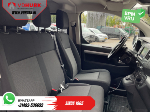 Fiat Scudo Furgoneta 2.0 MJ 180 CV, cambio automático, doble cabina, faros de xenón, 2 puertas correderas, CarPlay, acceso sin llave, navegador, climatizador, cámara, control de crucero, llantas de 17 pulgadas, PDC