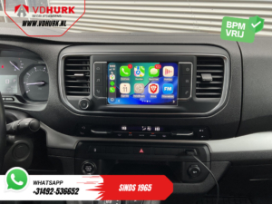 Fiat Scudo Furgoneta 2.0 MJ 180 CV, cambio automático, doble cabina, faros de xenón, 2 puertas correderas, CarPlay, acceso sin llave, navegador, climatizador, cámara, control de crucero, llantas de 17 pulgadas, PDC