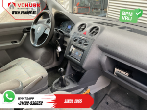 Furgoneta Volkswagen Caddy 2.0 SDI EXPORT con correa DB, aire acondicionado, control de crucero, llantas de 16” LMV, barras laterales y gancho de remolque