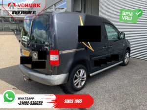 Furgoneta Volkswagen Caddy 2.0 SDI EXPORT con correa DB, aire acondicionado, control de crucero, llantas de 16” LMV, barras laterales y gancho de remolque