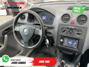 Furgoneta Volkswagen Caddy 2.0 SDI EXPORT con correa DB, aire acondicionado, control de crucero, llantas de 16” LMV, barras laterales y gancho de remolque