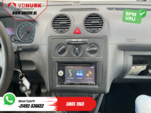 Furgoneta Volkswagen Caddy 2.0 SDI EXPORT con correa DB, aire acondicionado, control de crucero, llantas de 16” LMV, barras laterales y gancho de remolque