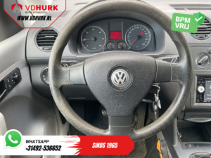 Furgoneta Volkswagen Caddy 2.0 SDI EXPORT con correa DB, aire acondicionado, control de crucero, llantas de 16” LMV, barras laterales y gancho de remolque