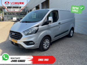 Ford Transit Custom Bestelbus 2.0 TDCI 130 pk EXPORT Riem V.V./ Carplay/ Navi/ Airco/ Camera/ Cruise/ PDC/ 16’LMV