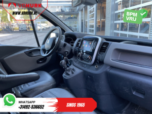 Renault Trafic Furgon 1.6 dCi L2 EXPORT 2x drzwi przesuwne / klimatyzacja / nawigacja / kamera / tempomat / PDC / hak holowniczy