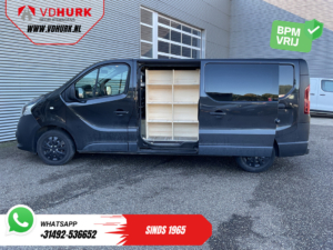 Renault Trafic Furgon 1.6 dCi L2 EXPORT 2x drzwi przesuwne / klimatyzacja / nawigacja / kamera / tempomat / PDC / hak holowniczy