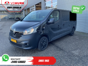 Renault Trafic Furgon 1.6 dCi L2 EXPORT 2x drzwi przesuwne / klimatyzacja / nawigacja / kamera / tempomat / PDC / hak holowniczy