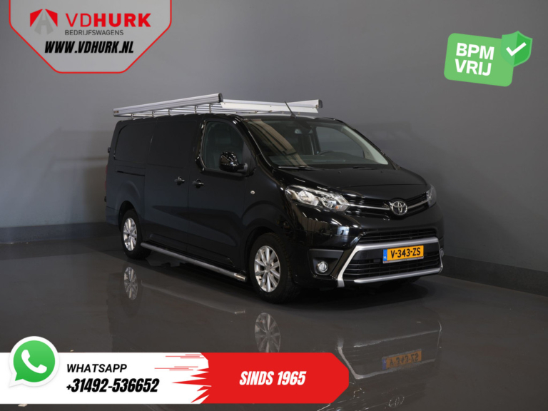 Toyota ProAce Worker Bestelbus 2.0 125 pk L3 Imperiaal/ Climate/ Cruise/ Navi/ Trekhaak/ PDC