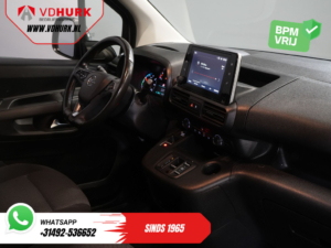 Vauxhall Combo Electric Van 50kWh 285 WLTP 3 Pers./ Standheizung/ Schnellladegerät/ Sitzverw./ Lenkverw./ Keyless/ Carplay/ Navi/ Kamera/ PDC/ Cruise/ Airco