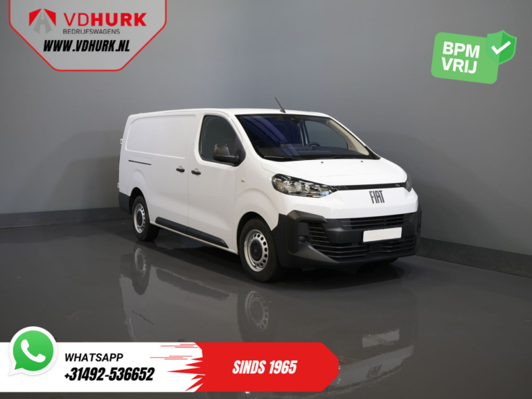 Fiat Scudo Van 2.0 MJ 120 ch L3 Carplay/ Camera/ PDC/ Cruise/ Airco