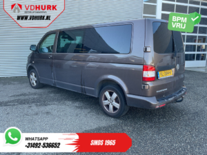 Volkswagen Transporter Transporter 2.0 TDI L2 Automatik DC Doppelkabine EXPORT 2,5 t Anhängelast / Navi / Klimaanlage / Tempomat / PDC / 17-Zoll-LMV / Anhängerkupplung