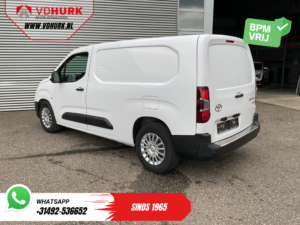 Toyota PROACE CITY Electric Bestelbus L2 50 kWh 340km WLTP Snellader/ LED/ 3Pers./ Carplay/ Airco/ Camera/ Cruise/ PDC/