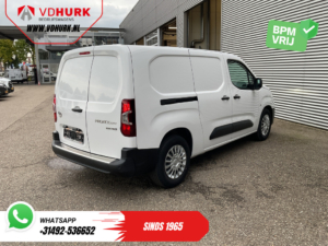 Toyota PROACE CITY Electric Fourgon L2 50 kWh 340 km WLTP Charge rapide / LED / 3 places / CarPlay / Climatisation / Caméra / Régulateur de vitesse / PDC /