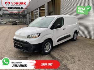 Toyota PROACE CITY Electric Fourgon L2 50 kWh 340 km WLTP Charge rapide / LED / 3 places / CarPlay / Climatisation / Caméra / Régulateur de vitesse / PDC /
