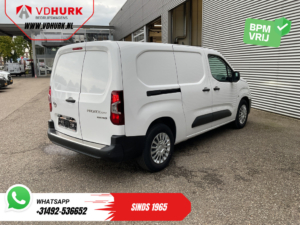 Toyota PROACE CITY Electric Fourgon L2 50 kWh 340 km WLTP Charge rapide / LED / 3 places / CarPlay / Climatisation / Caméra / Régulateur de vitesse / PDC