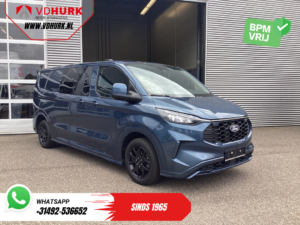 Ford Transit Custom Furgoneta 2.0 TDCI 170 CV Automática L2 Sport DC Doble cabina Tracción total/ 4x4/ 2 puertas correderas/ Control de crucero adaptativo/ Asiento eléctrico/ LED/ CarPlay/ Navegación/ Cámara/ PD