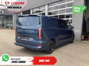 Ford Transit Custom Furgoneta 2.0 TDCI 170 CV Automática L2 Sport DC Doble cabina Tracción total/ 4x4/ 2 puertas correderas/ Control de crucero adaptativo/ Asiento eléctrico/ LED/ CarPlay/ Navegación/ Cámara/ PD